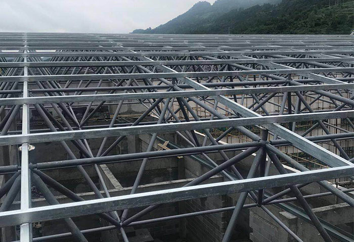 天水学校艺体楼网架